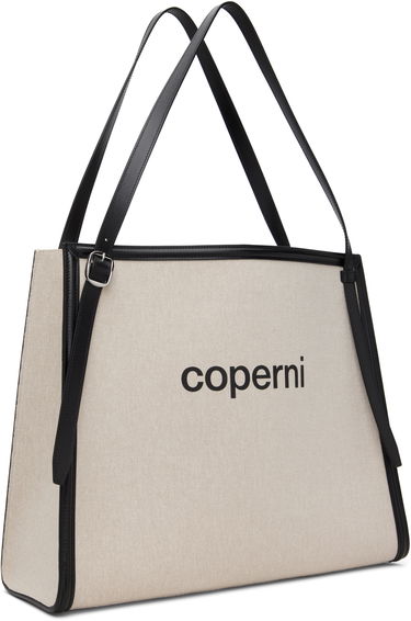Tygpåse Coperni Coperni Canvas Belt Tote Beige | COPBA77F2027, 3
