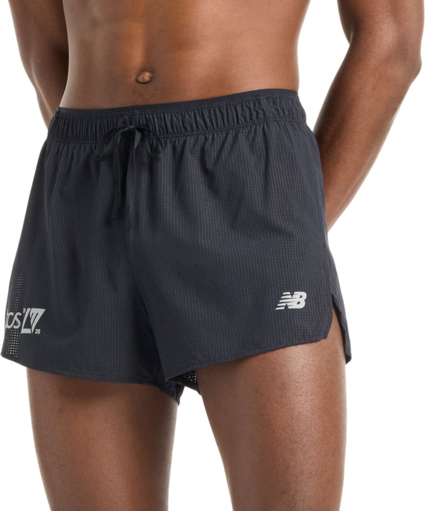 Shorts New Balance London Edition RC Ultra Light Split 3" Running Shorts Svart | ms51283d-bk