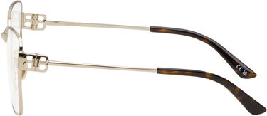 Solglasögon Balenciaga Balenciaga Mercury Squared Metal Glasses Metallisk | BB0339O-003, 2