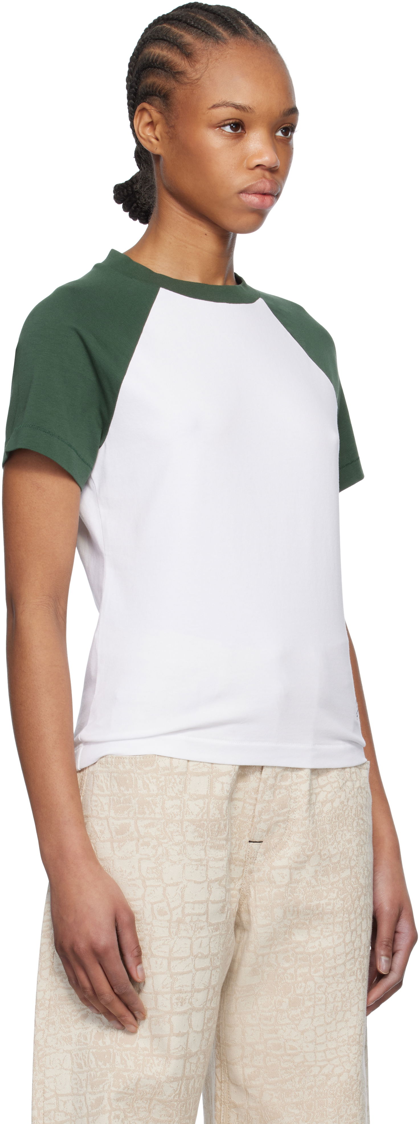 T-shirt Jacquemus Jacquemus La Croisière 'The Baseball Mini' T-Shirt Vit | 25E251JS205-2031, 1