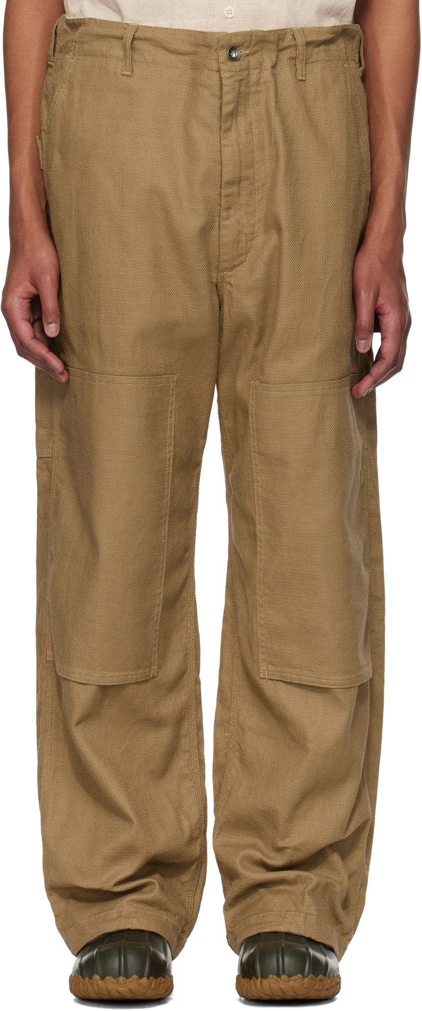 Cargo byxor Engineered Garments Engineered Garments Painter Trousers Brun | 25S1F005
