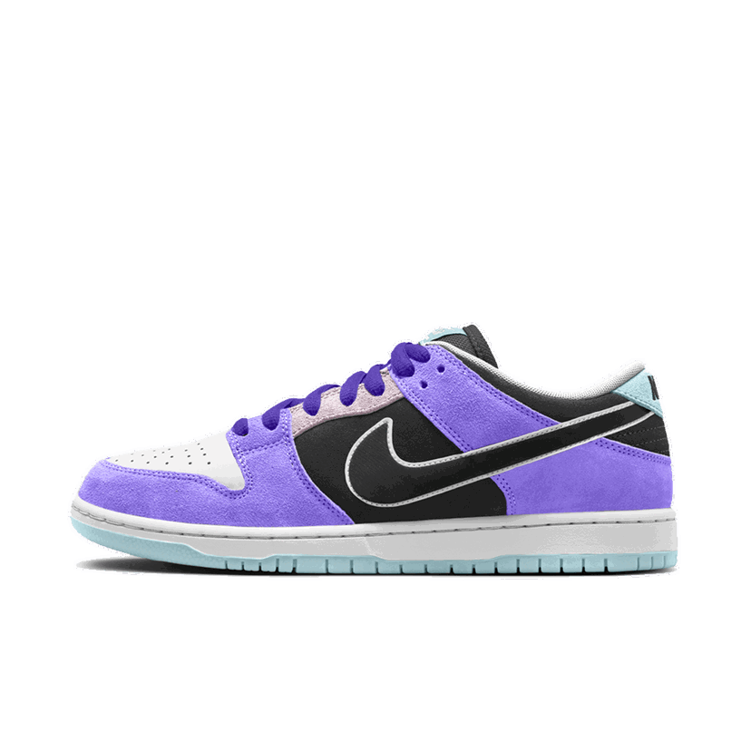 Sneakers och skor Nike Hayley Wilson x Dunk Low SB Pro "Black/Court Purple" Purpur | HJ0513-500