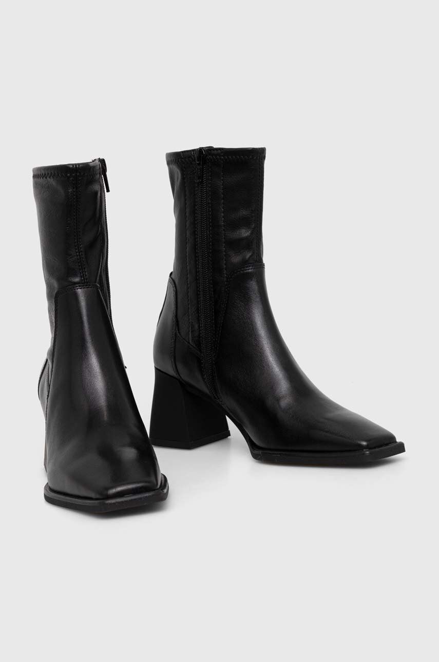 Sneakers och skor Vagabond HEDDA Leather Block Heel Boots Svart | 5602.302.20, 1