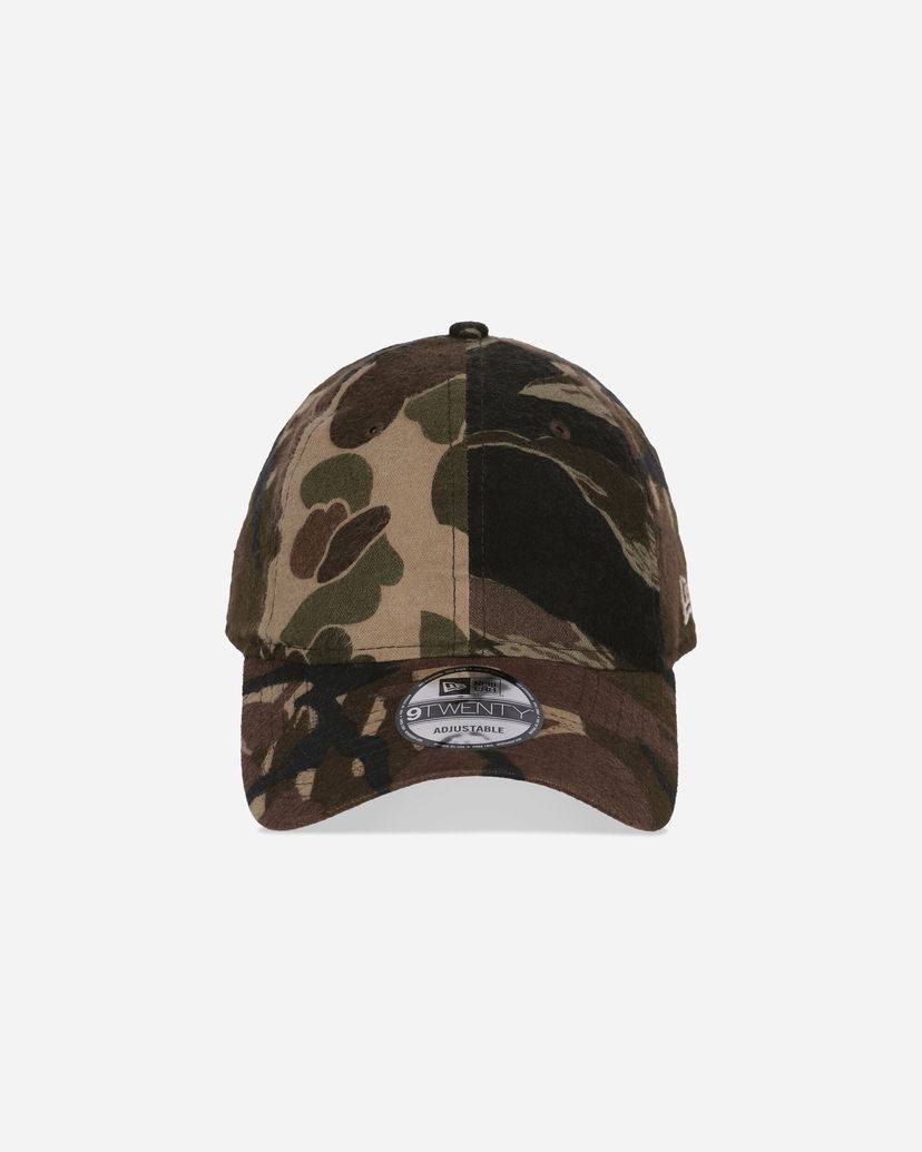 Keps New Era Woodland Camo Adjustable 9TWENTY Cap Brun | IY71 999