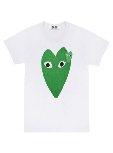 T-shirt Comme des Garçons PLAY T-Shirt Vit | AZ T060 051 1