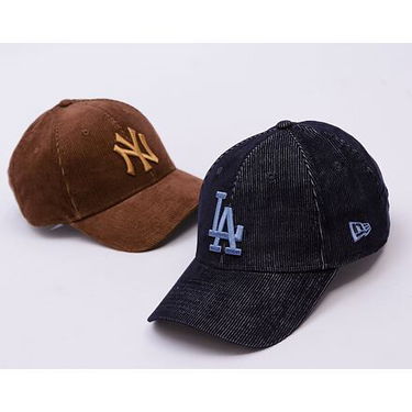 Keps New Era LA Dodgers 2Tone Cord 9FORTY Adjustable Cap Mörkblå | 60595423, 3