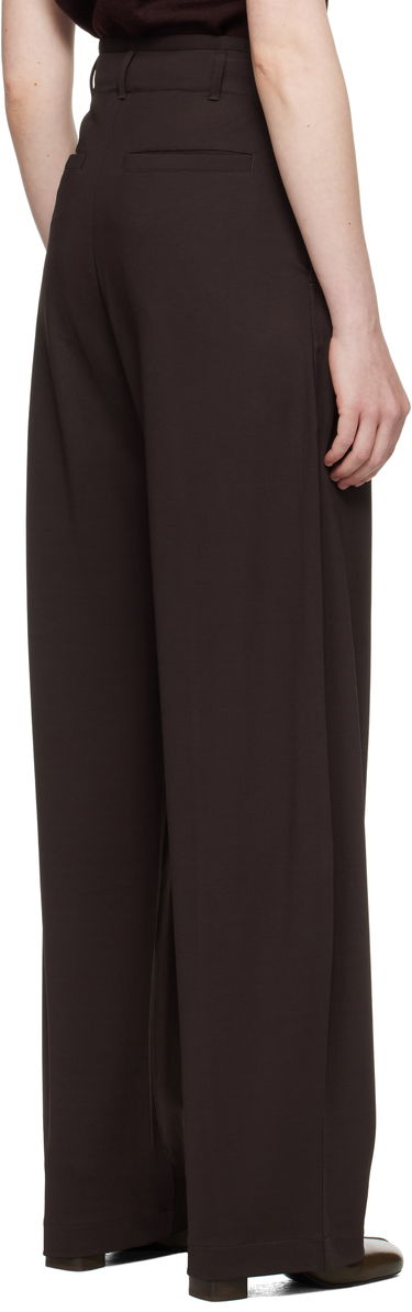 Byxor LEMAIRE Lemaire Relaxed Volume Trousers Brun | PA1205 LJ1034, 2
