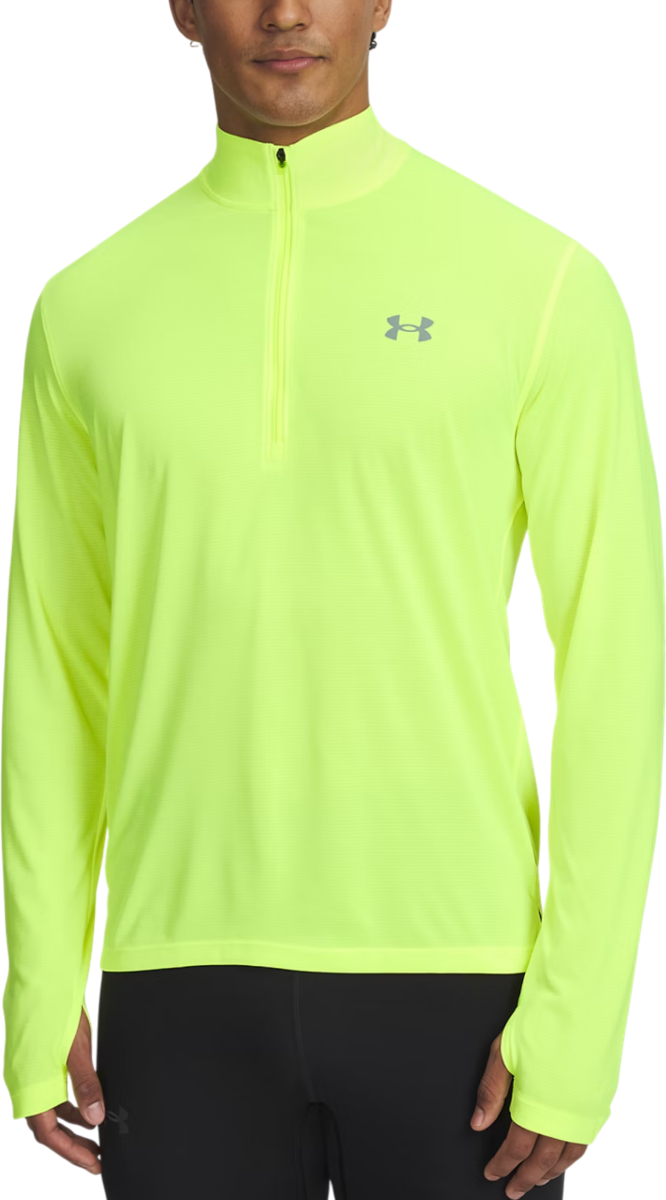 T-shirt Under Armour Under Armour UA Launch 1/4 Zip Running Pullover Gul | 6005542-731, 0