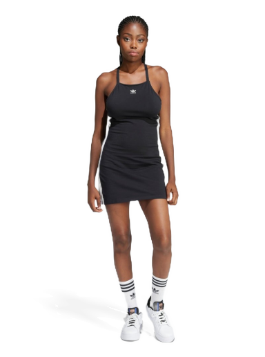 Klä adidas Originals 3-Stripes Mini Dress Svart | IU2426