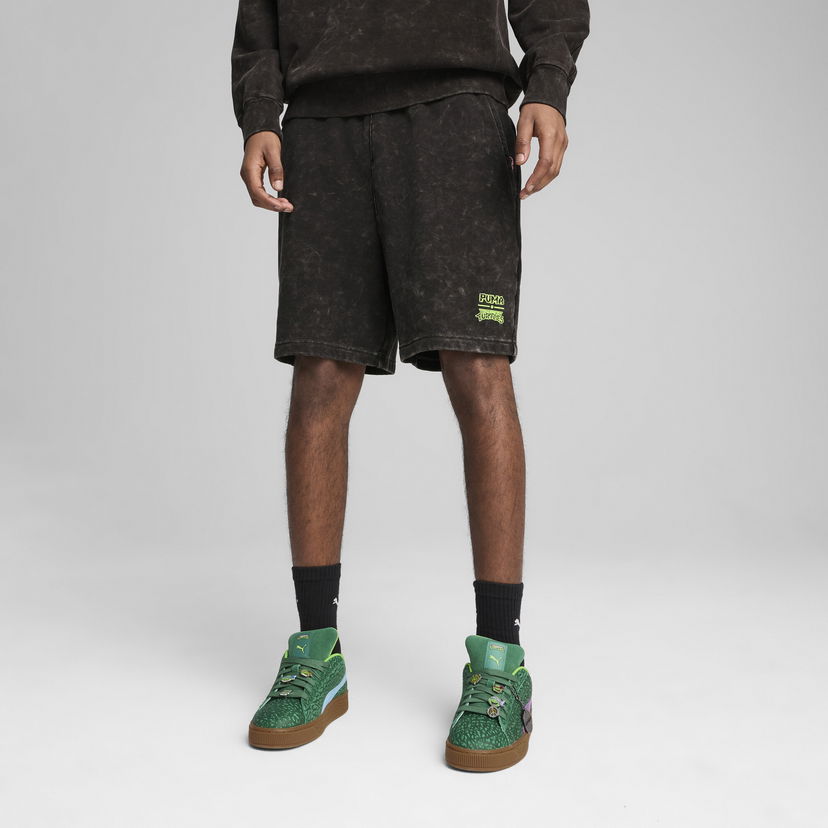 Shorts Puma TMNT 7" Relaxed Fit Shorts Svart | 630101_01