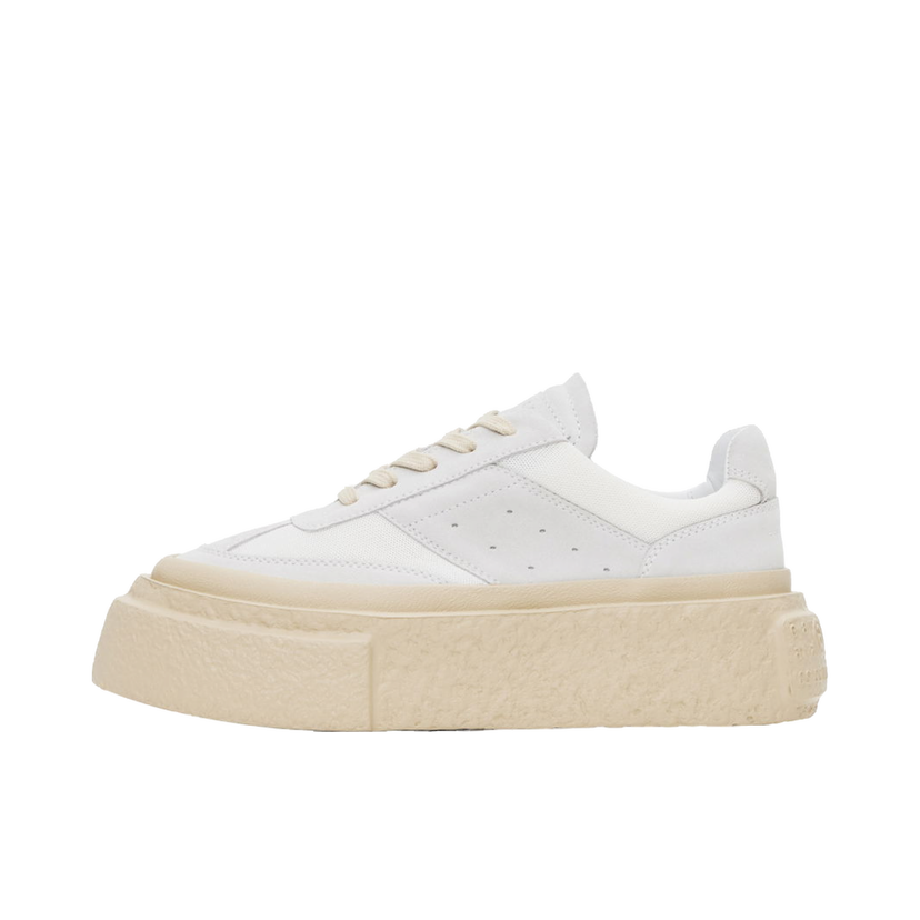 Sneakers och skor Maison Margiela MM6 Crosta London & Mesh "White Gray" Beige | S59WS0221 P6389