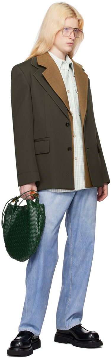 Handväska Bottega Veneta Medium Intrecciato Leather Shoulder Bag Brun | 754988 VCPP1, 3