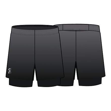 Shorts On Running On Pace Running Shorts Svart | 1ME10202343, 0