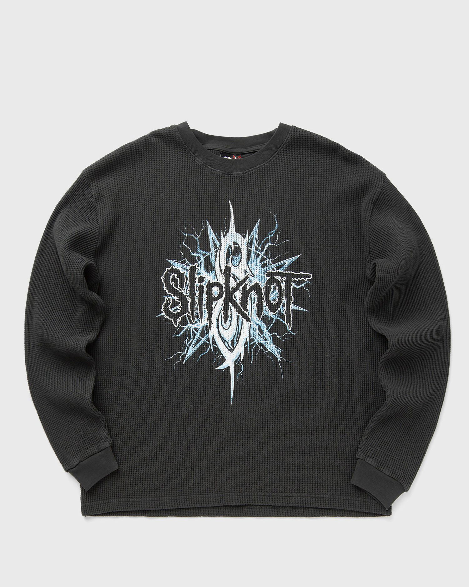 T-shirt Pleasures Slipknot Spit Thermal Long Sleeve T-Shirt Svart | P25SK009-BLACK, 0