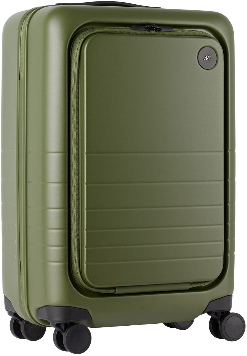 Resväska Monos Carry-On Pro Plus Suitcase Grön | Z2P-OG, 1