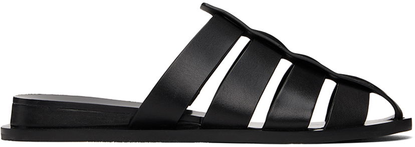 Skovård rag & bone rag & bone Beau Fisherman Slides Svart | WFF24PF046LE46