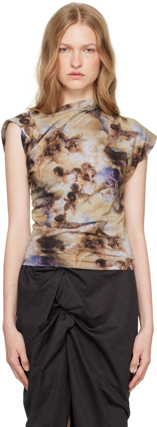 T-shirt Vivienne Westwood Exclusive Capsule Hebo Flerfärgad | 1504000A-J008N