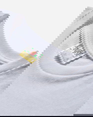 T-shirt BAPE College T-Shirt Vit | 1L80110001 WHITE, 3