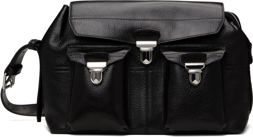 Axelväska LEMAIRE Lemaire Medium Gear Bag Svart | BG0096 LL0067