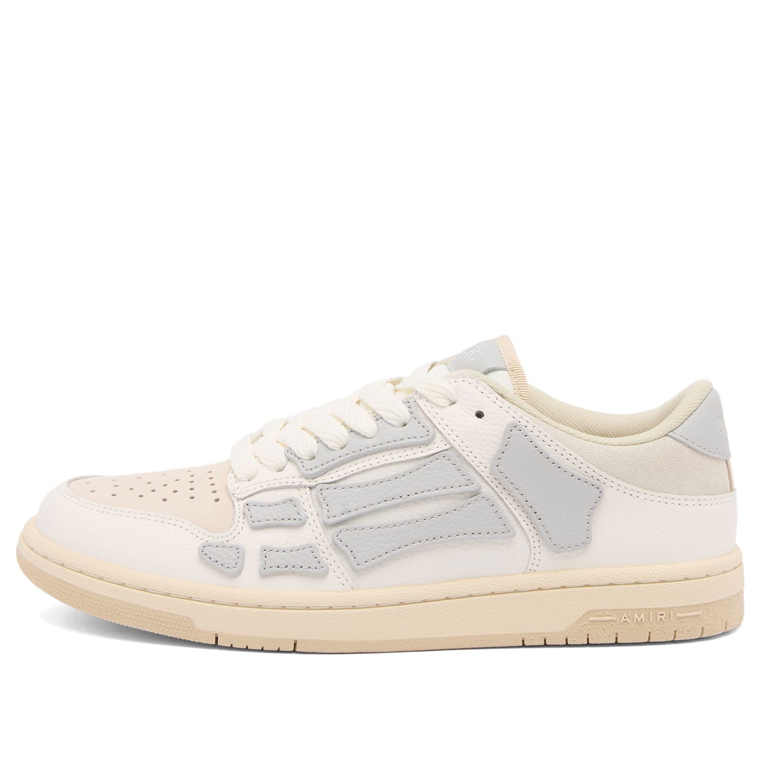 Sneakers och skor AMIRI AMIRI Skel Top Low Vit | AMFOSR1136-Grey, 0