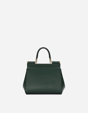 Handväska Dolce & Gabbana Dolce & Gabbana Mini Dauphine Handbag Grön | BB6003B100187399, 3