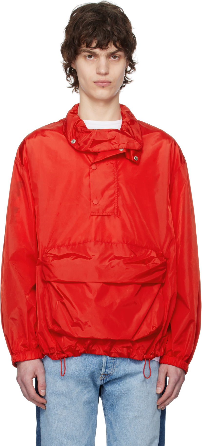 Vindjacka Simone Rocha Simone Rocha Cargo Flap Pocket Jacket Röd | 6123D 1067
