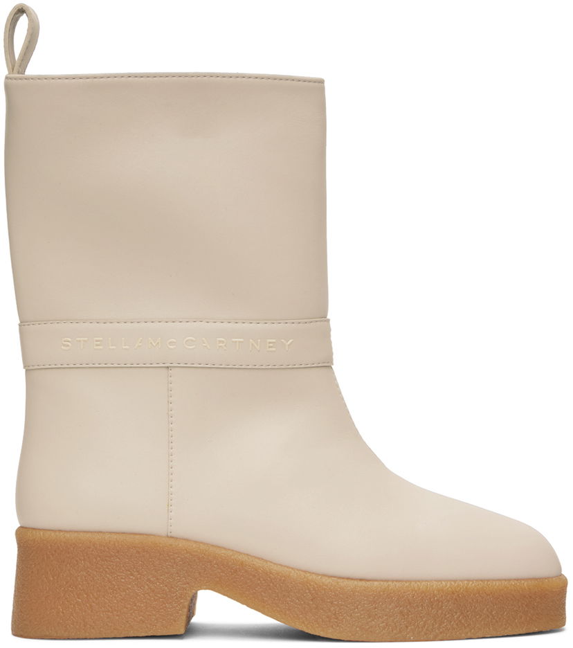 Sneakers och skor Stella McCartney Skyla Alter Sport Mat Boots Beige | 810131AP00M0