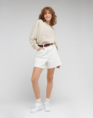Shorts Lee Stella Short "Marble White" Vit | 112330595:32, 1