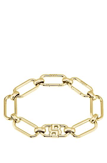 Armband BOSS BOSS Bracelet with Double B Monogram Gul | 1580628