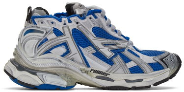 Sneakers och skor Balenciaga Runner Sneakers "White & Blue" Vit | 677402 W3RB3, 1