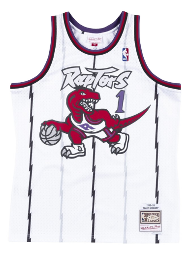 Jersey Mitchell & Ness Toronto Raptors Tracy McGrady Swingman Jersey Vit | SMJYAC18106-TRAWHIT98TMC