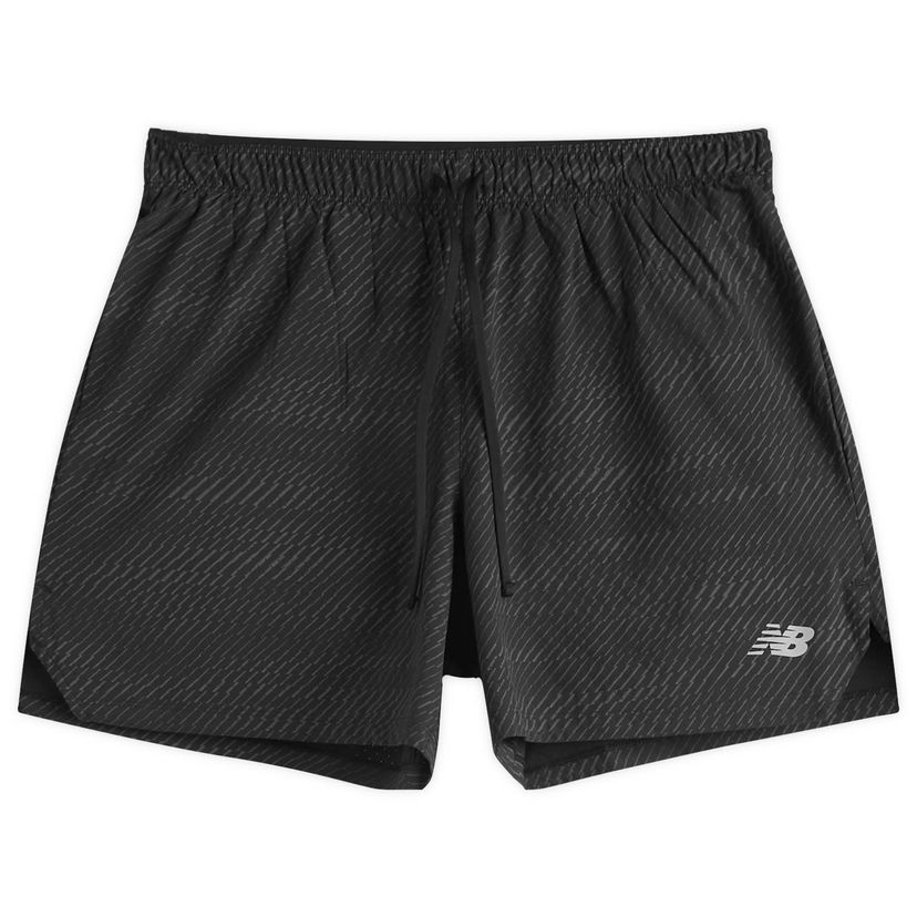 Shorts New Balance RC Reflective Short 5" Svart | MS53279-BIT