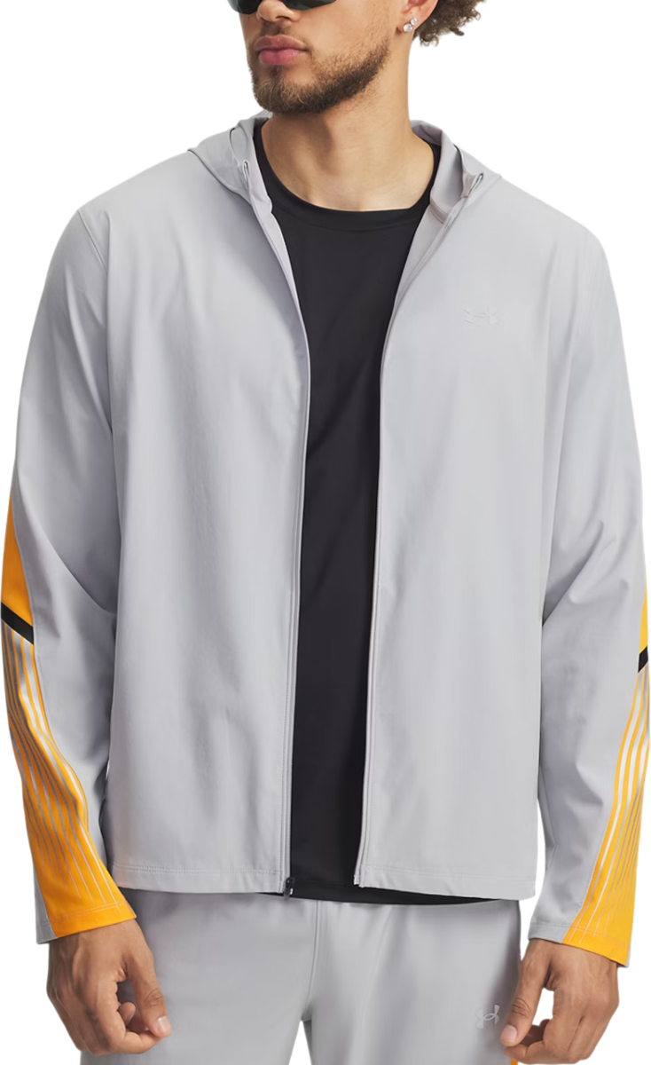 Jacka Under Armour UA Velociti Storm Hooded Jacket Grå | 6005900-011