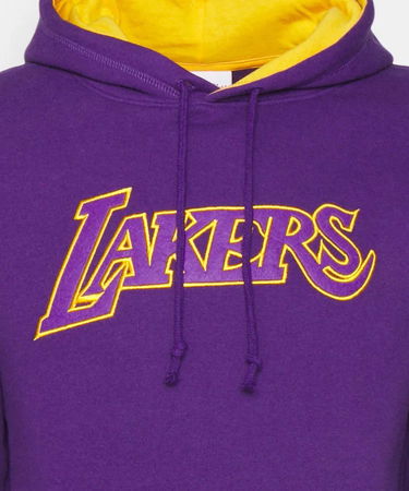 Sweatshirt Mitchell & Ness NBA LA Lakers Team Origins Fleece Hoodie Purple - Purpur | FPHD4849-LALYYPPPPURP, 3