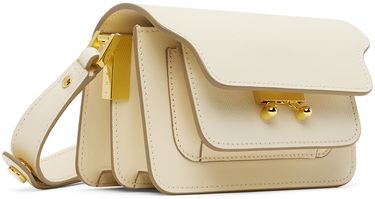 Handväska Marni Marni Trunk Mini Bag Beige | M00997, 1