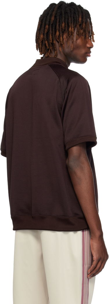 Sweater Needles Needles Mock Neck T-Shirt Brun | QV339, 2