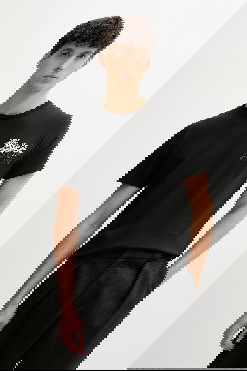 T-shirt KENZO Kenzo Paris Tiger Motif T-Shirt Svart | FF65TS1524SI, 0