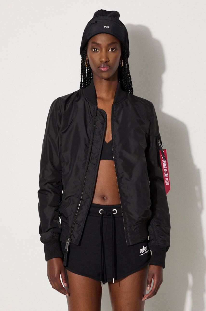 Bomberjacka Alpha Industries MA-1 TT 141041 03 Bomber Jacket Svart | 141041.03, 0