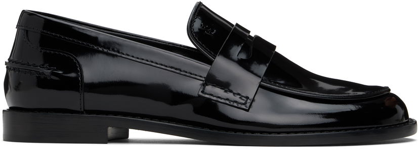 Tillbehör Amina Muaddi Amina Muaddi Tilda Loafers Svart | TILDA LOAFER LEATHER