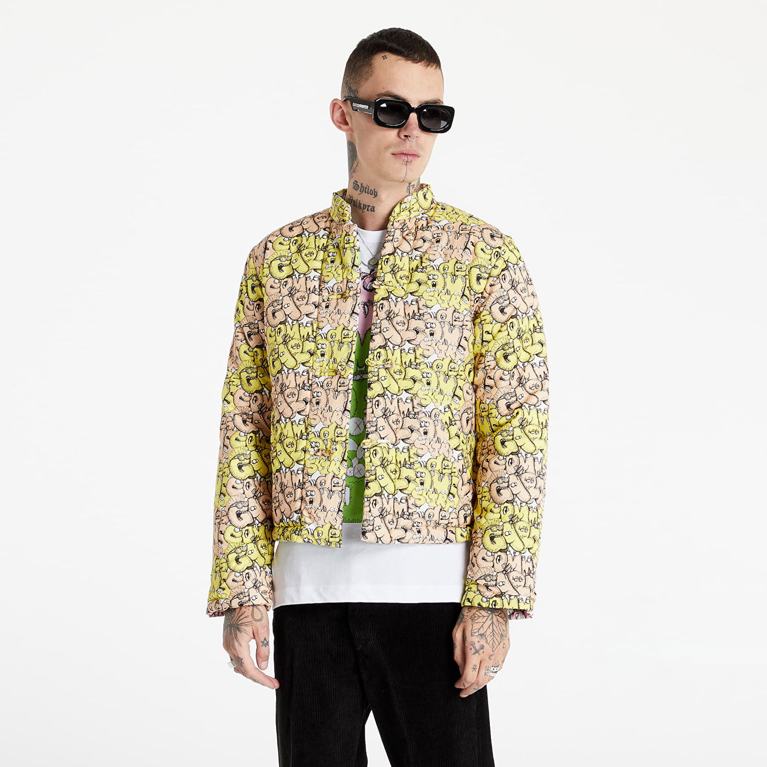 Jacka Comme des Garçons KAWS x Jacket Woven Flerfärgad | FH-J006-W21 multi, 0