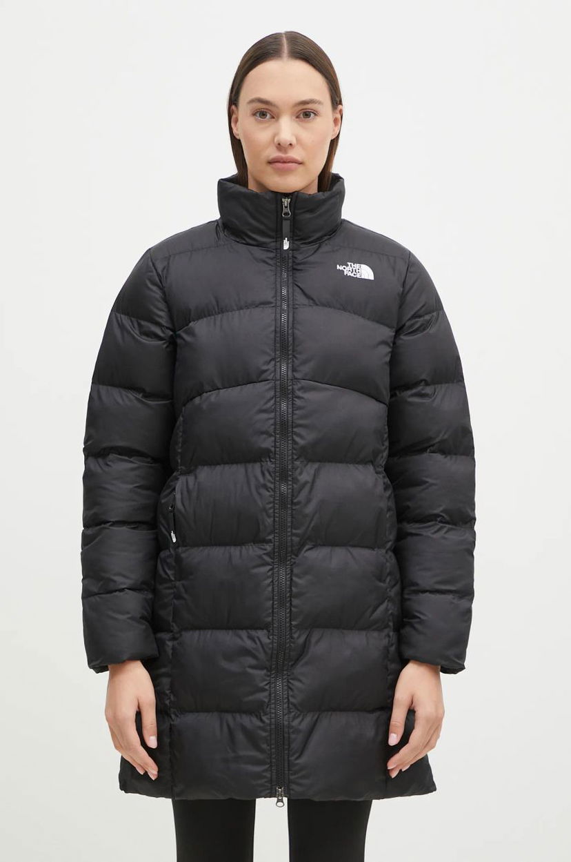 Pufferjacka The North Face Saikuru Long Puffer Jacket Svart | NF0A89JEJK31