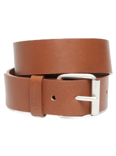 Bälten Carhartt WIP Leather Script Belt Brown Brun | I030992.14EXX