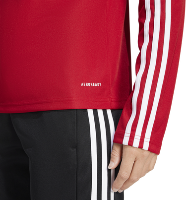 Sweatshirt adidas Originals Long Sleeve Training Top SQ25 Röd | jd3018, 1