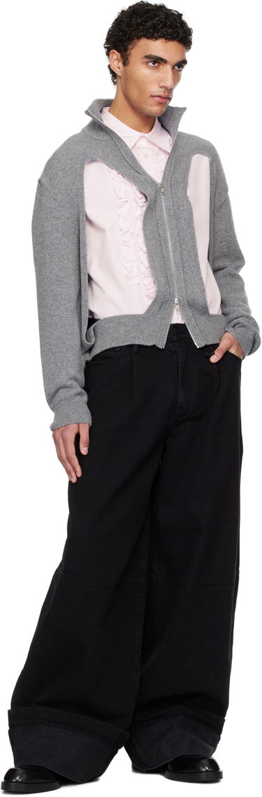 Jeans Simone Rocha Simone Rocha Embellished Puddle Jeans Svart | 4131B 1239, 4