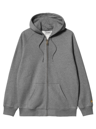 Sweatshirt Carhartt WIP Chase Hoodie Grå | I033664_00C_XX