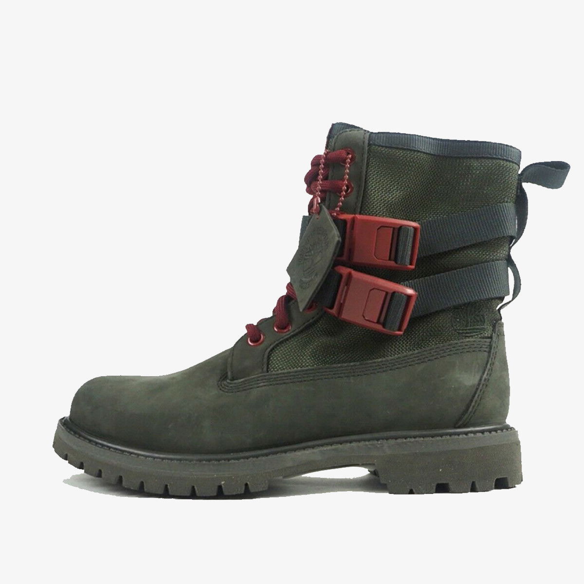 Sneakers och skor Timberland AUTHENTICS F/L DOUBLE BUCKLE WP BOOT Grön | TA21SZ, 0