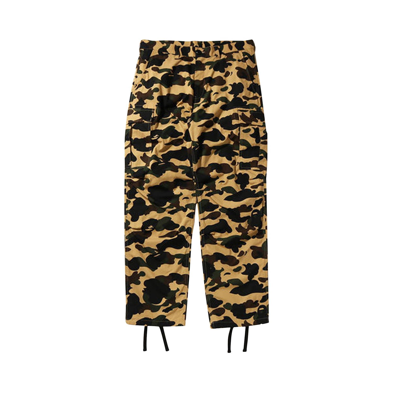 Cargo byxor BAPE 1st Camo Cargo Pants Gul | 1I30 152 019 YELLOW, 1