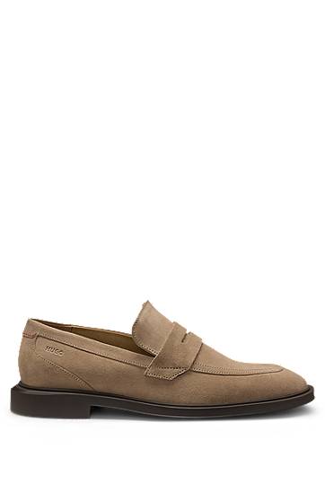 Sneakers och skor BOSS Penny Loafers Beige | 50541762