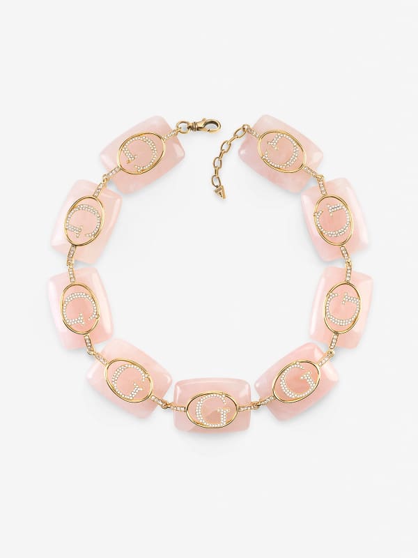 Halsband GUESS Marciano "Candy Blossom" Necklace Metallisk | JUBS02007JW, 0