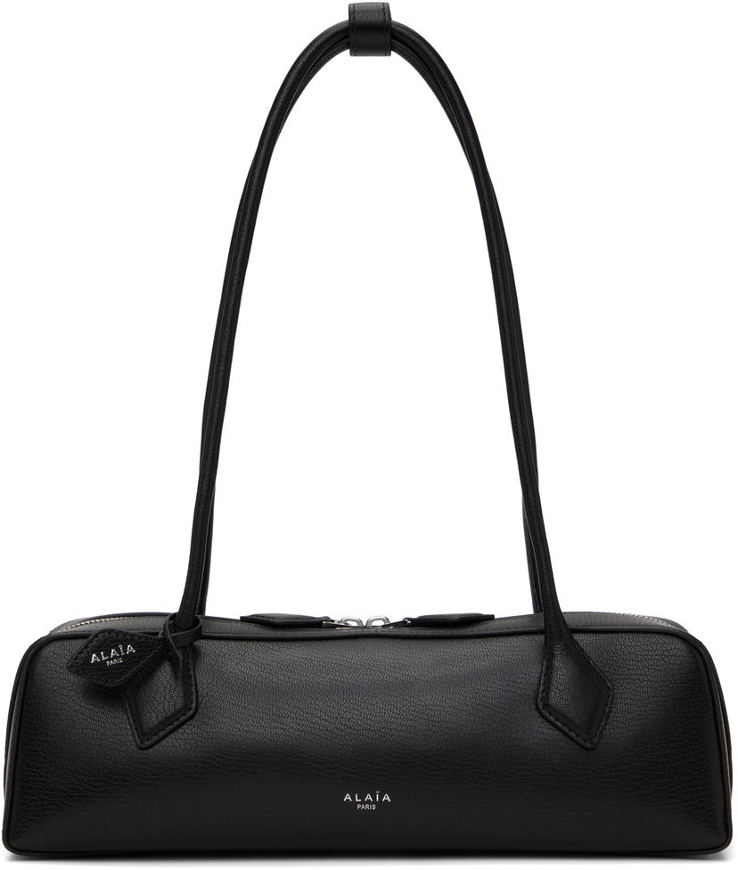 Handväska Alaïa 'Le Teckel' Medium Leather Shoulder Bag Svart | AA1S06033CA212